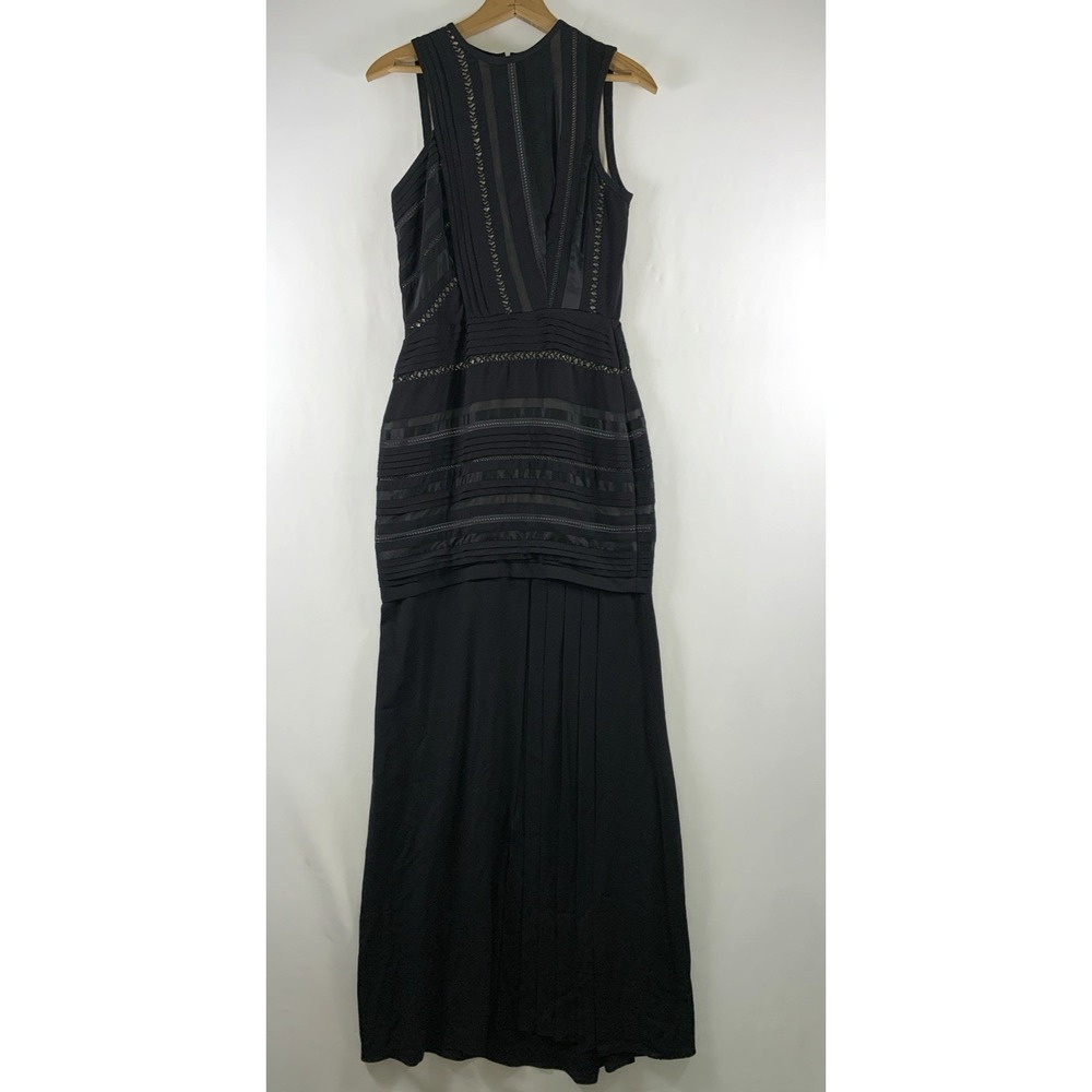 Yigal Azrouel Womens 100% Silk Formal Cocktail Dress Size 4 Designer Evening USA